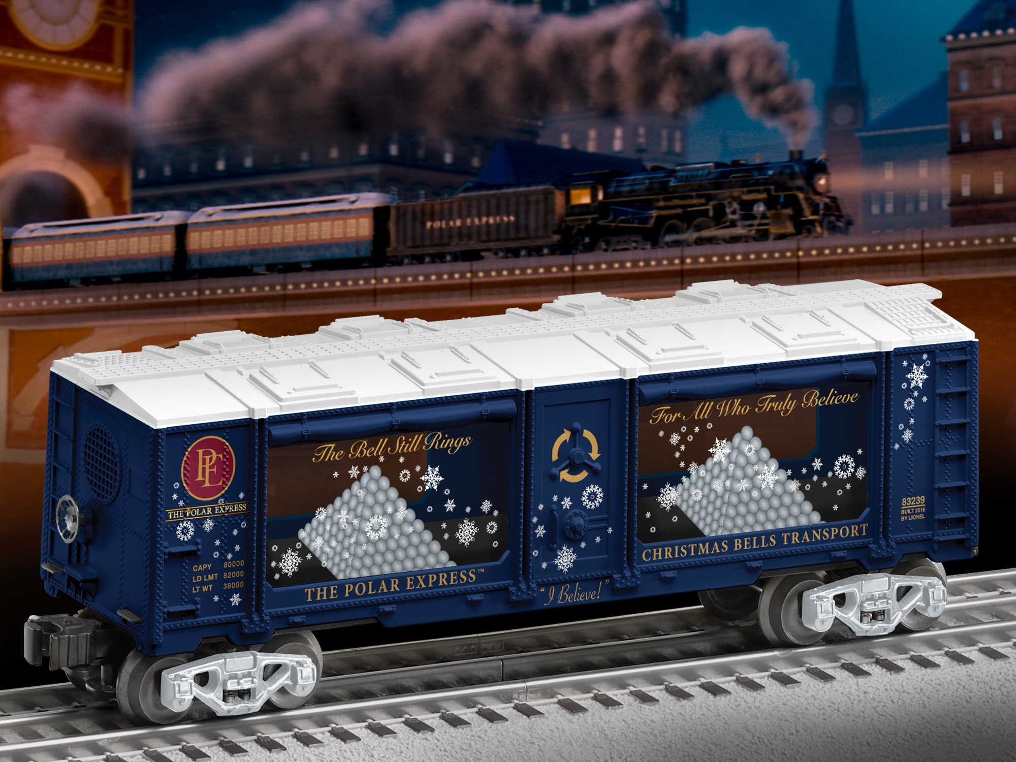 lionel polar express christmas train